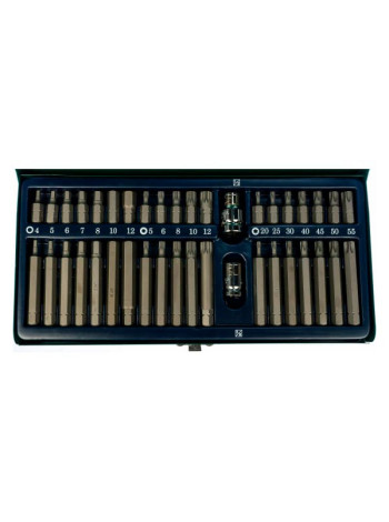 Набор вставок 40 предметов (4-12 мм) Jonnesway S29H4140S