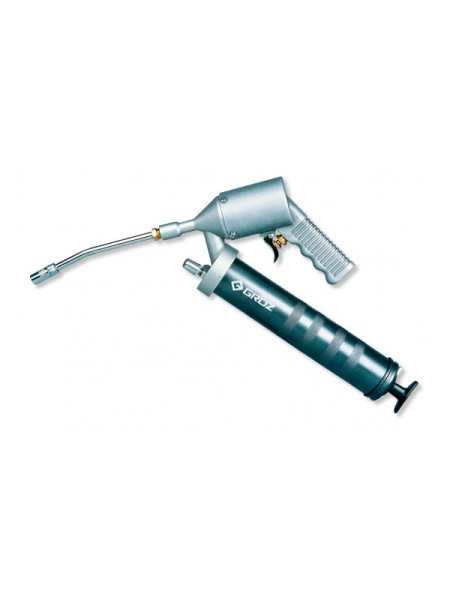 Плунжерный пневматический импульсный шприц 1:40, 500см3, шланг Groz GR43320 - PGG/1F/B