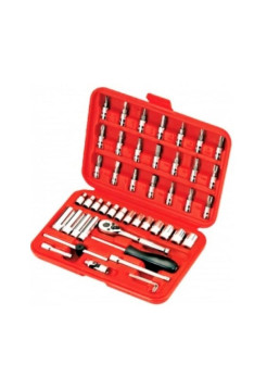 Набор торцевых 6-гранных головок и насадок 47 предметов JTC H247M