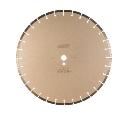 Диск алмазный сегментный B/L по бетону 450D-3.6T-10W-31S-25.4 MESSER 01-13-450