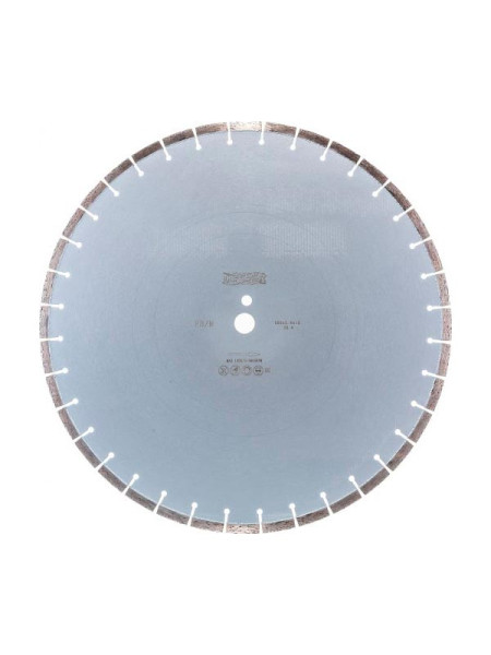 Диск алмазный сегментный FB/M по железобетону 500D-3.2T-12W-35S-25.4 MESSER 01-15-500