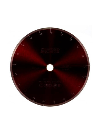 Диск алмазный сплошная кромка с микропазом G/L J-slot по граниту 300D-2.0T-7.5W-32/25.4 MESSER 01-24-300