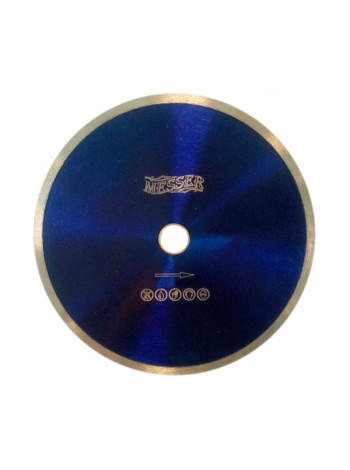 Диск алмазный сплошная кромка по керамограниту KG/L (250х32/25.4 мм) MESSER 01-27-250