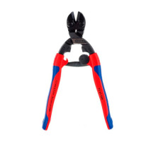 Бокорезы для реза мягкого металла и пластика KNIPEX губки 20°,пружина, 200 мм, 2-комп ручки KN-7262200
