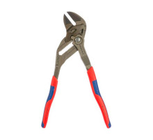 Переставные клещи KNIPEX 52 м, 250 мм, серые, 2К ручки KN-8602250