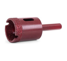 Коронка алмазная вакуумная по камню D60-10W-35L-Ш11 (60х35 мм; хвостовик HEX11 мм) MESSER 06-36-060