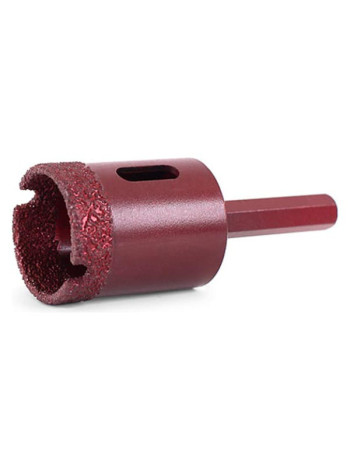 Коронка алмазная вакуумная по камню D60-10W-35L-Ш11 (60х35 мм; хвостовик HEX11 мм) MESSER 06-36-060