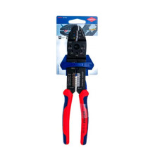 Пресс-клещи для резки и зачистки кабеля KNIPEX 3 гнезда KN-9722240SB
