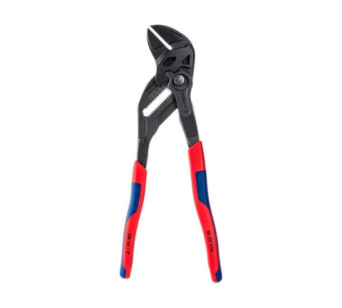 Переставные клещи-ключ KNIPEX 52 мм (2"), 250 мм, серые, 2-к ручки, подвес KN-8602250SB