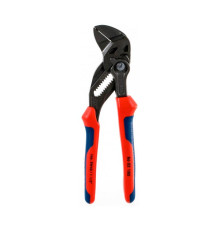 Переставные клещи-ключ KNIPEX 40 мм, 1 1/2, L-180 мм, серые, 2-к ручки KN-8602180