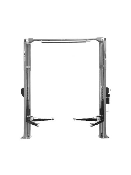 Двухстоечный подъемник KraftWell г/п 4200 кг, электрогидравлический с развернутыми каретками KRW4.2MA