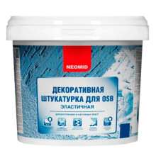Штукатурка декоративная эластичная для плит OSB "Короед" (16 кг; бежевый) NEOMID Н-Короед-16/беж