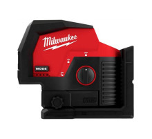 Аккумуляторный линейно-точечный лазерный нивелир Milwaukee M12 CLLP-0C 4933478101