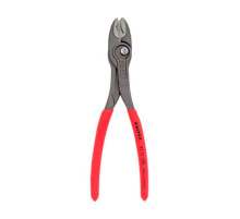 Захватные клещи KNIPEX TwinGrip, 4 - 22 мм, чернённые, длина 200 мм, обливные рукоятки, KN-8201200