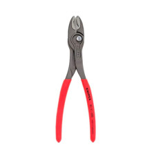 Захватные клещи KNIPEX TwinGrip, 4 - 22 мм, чернённые, длина 200 мм, обливные рукоятки, KN-8201200