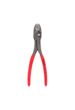 Захватные клещи KNIPEX TwinGrip, 4 - 22 мм, чернённые, длина 200 мм, обливные рукоятки, KN-8201200