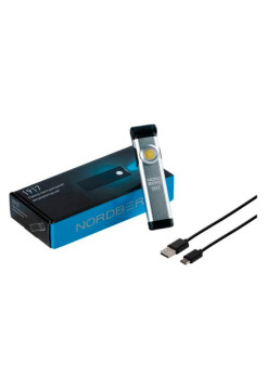 Светодиодный аккумуляторный фонарь NORDBERG 3,7В без зарядного устройства 1917