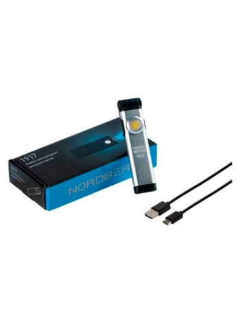 Светодиодный аккумуляторный фонарь NORDBERG 3,7В без зарядного устройства 1917