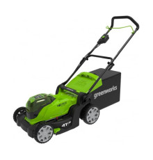 Аккумуляторная газонокосилка Greenworks G24x2LM41 2х24 В 2512607