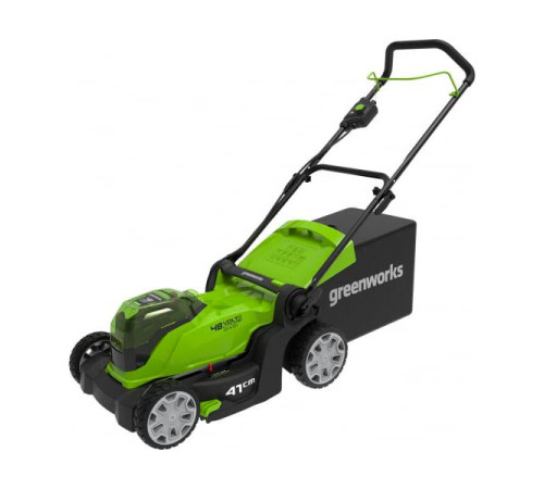 Аккумуляторная газонокосилка Greenworks G24x2LM41 2х24 В 2512607