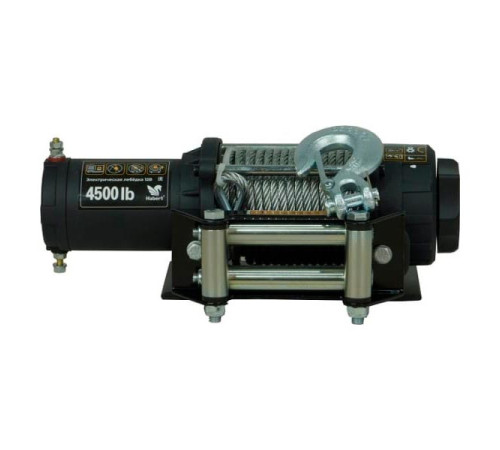 Электрическая лебедка Habert 4500LBS, стальной трос 00-00157120