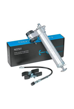 Шприц-насадка на шуруповерт плунжерный для густой смазки NORDBERG 400 мл NO2501