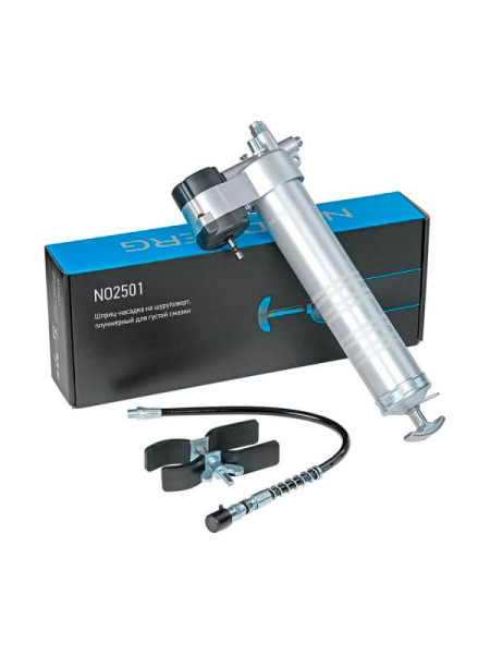 Шприц-насадка на шуруповерт плунжерный для густой смазки NORDBERG 400 мл NO2501
