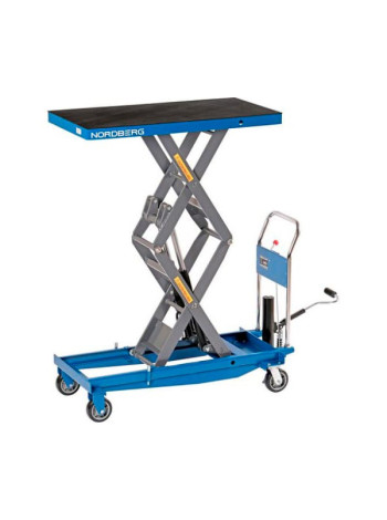 Гидравлический подъемный стол NORDBERG 1000 кг, двойные ножницы N3T1001