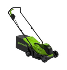 Аккумуляторная газонокосилка Greenworks 24V, 33 см, бесщеточная, без АКБ и ЗУ 2516107
