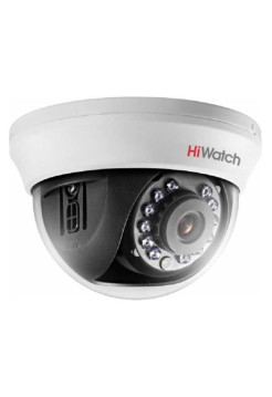 Внутренняя купольная HD-TVI камера HiWatch DS-T591(C) (2.8 mm) 5мп АВ5035733