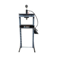 Пресс KraftWell 20 т, с ручным приводом, серый, гидравлический KRWPR20N