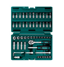 Универсальный набор инструмента KRAFTOOL X-drive 57 предметов, 1/4" 27885-H57