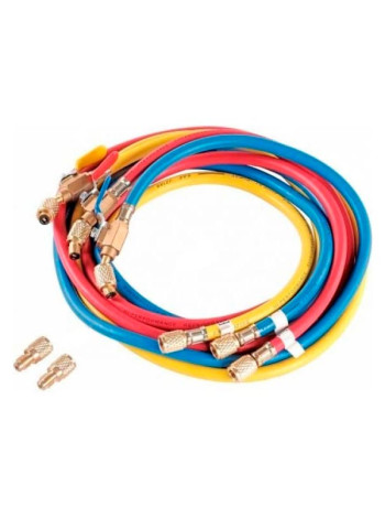 Шланг заправочный для фреона, 3 м (в комплекте 3 шт) NORDBERG NFH30