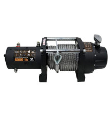 Электрическая лебедка Habert 6000LB, стальной трос 00-00158881