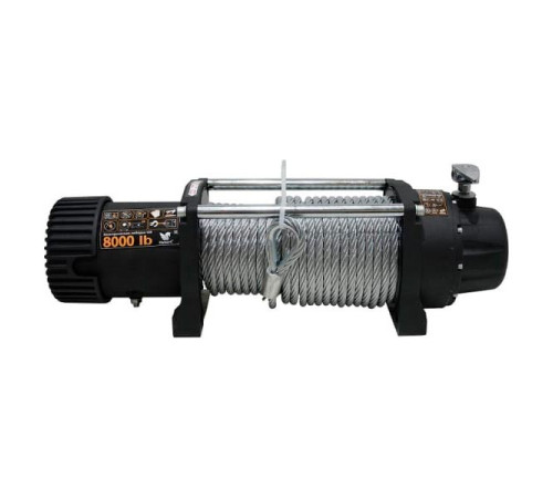 Электрическая лебедка Habert 8000LB, стальной трос 00-00158883