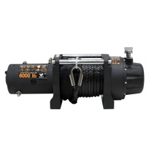 Электрическая лебедка Habert 6000LB, синтетический трос 00-00158880