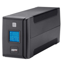 Источник бесперебойного питания Hiden ИБП EXPERT 2xSchuko LCD, USB ULS800C 800ВА/480Вт