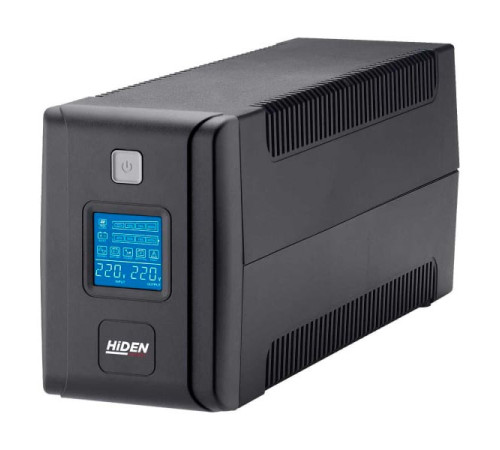 Источник бесперебойного питания Hiden ИБП EXPERT 4xSchuko+2хIEC C13 LCD, USB ULS2000C 2000ВА/1200Вт