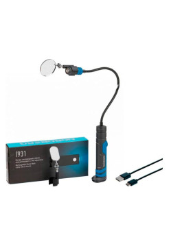 Светодиодный гибкий фонарь NORDBERG аккумуляторный, 3,7 В, диам 22 мм, с 2 зеркалами 1931