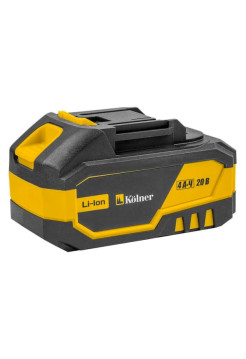 Аккумулятор KBL 20/4MKT Li-Ion, 20В, 4.0 А*ч Kolner кн20-4мкт