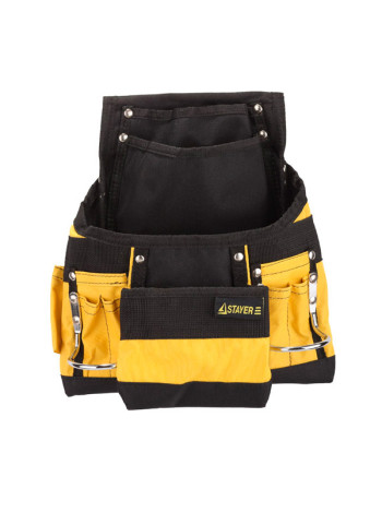 Сумка поясная 10 карманов для ручного инструмента Stayer 38605