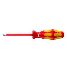 Отвёртка диэлектрическая Wera, VDE, PZ 3х150 мм, WE-006166