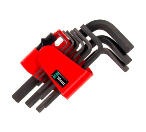 Набор Г-образных метрических ключей Wera 950/9 BM N CLIP 9TLG/9 PCS WE-021737