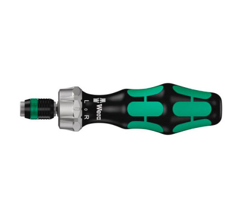 Рукоятка-битодержатель с трещоткой Wera, 1/4"х142 мм, WE-051461