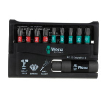 Набор насадок и держателей Wera Импактор 8751/67 -9/IMP DC 25 мм BITS WE-057682