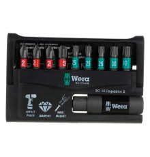 Набор насадок и держателей Wera Импактор 8751/67 -9/IMP DC 25 мм BITS WE-057682