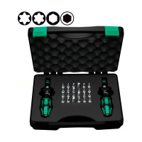 Набор динамометрических отвёрток Wera 7440/41 SATZ 0,3 - 3 нм / set 0,3 - 3 нм WE-074738