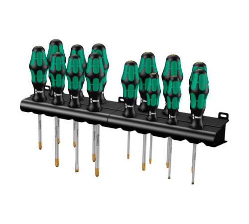Набор отвёрток Wera Kraftform Big Pack 300 14 шт. WE-105630