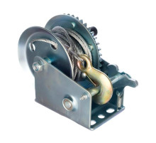 Ручная барабанная лебедка TOR TOR ЛФ-1200 (FD) г/п 0,5 т, длина троса 10 м 113051