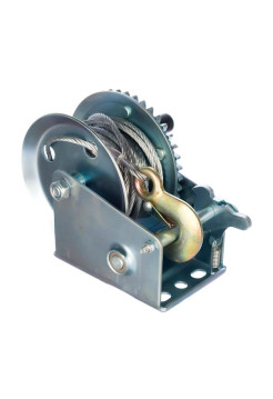 Ручная барабанная лебедка TOR TOR ЛФ-1200 (FD) г/п 0,5 т, длина троса 10 м 113051